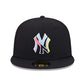 MLB Hat 5950 Color Pack Multicolor Yankees (Black)