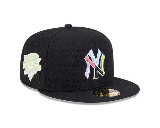 MLB Hat 5950 Color Pack Multicolor Yankees (Black)