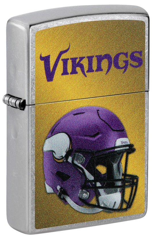 NFL Zippo Lighter Helmet Chrome Vikings