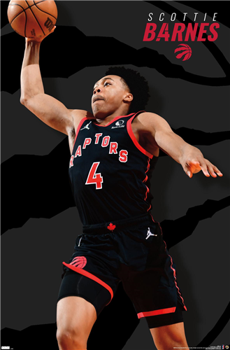 NBA Player Wall Poster Scottie Barnes Raptors