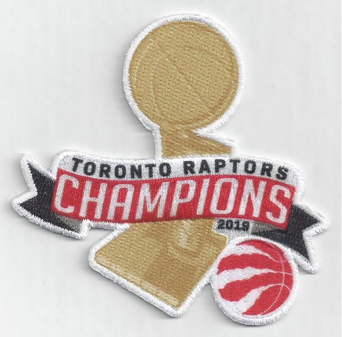 NBA Patch Champs 2019 Raptors