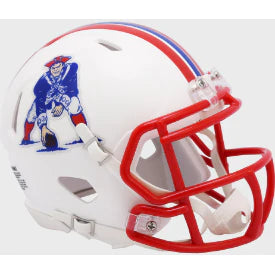 NFL Mini Helmet Speed Throwback 1990-1992 Patriots