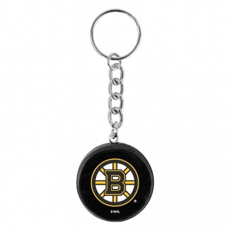 NHL Keychain Puck Bruins