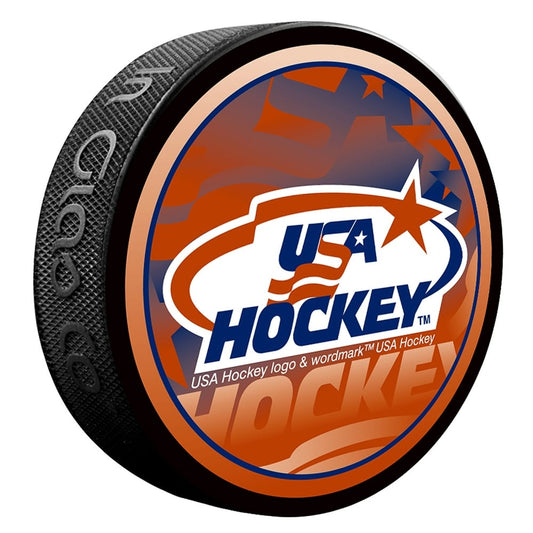 USA Hockey Puck Shadow USA Hockey