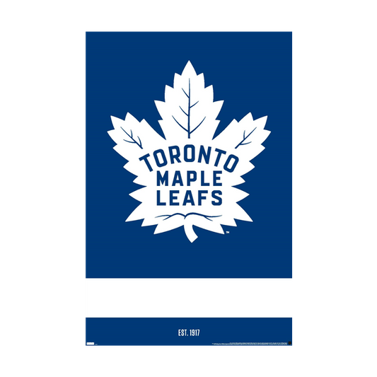 NHL Wall Poster Logo Maple Leafs