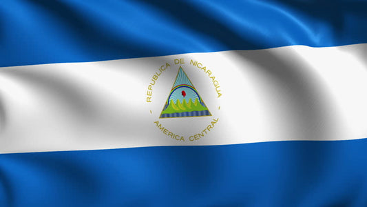 Country Flag 3x5 Nicaragua