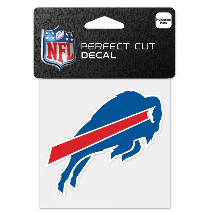 NFL Perfect Cut Decal 4x4 Bills