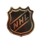NHL Lapel Pin Shield National Hockey League (Silver)