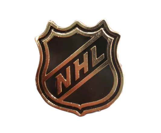 NHL Lapel Pin Shield National Hockey League (Silver)