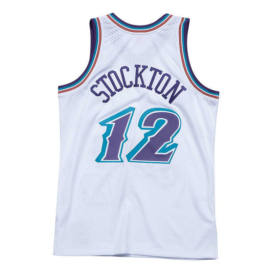 NBA Hardwood Classics Player 1996-97 Swingman Jersey John Stockton Jazz (White)