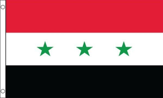 Country Flag 3x5 Iraq (1963-1991)