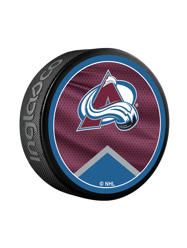 NHL Puck Reverse Retro 2.0 Avalanche