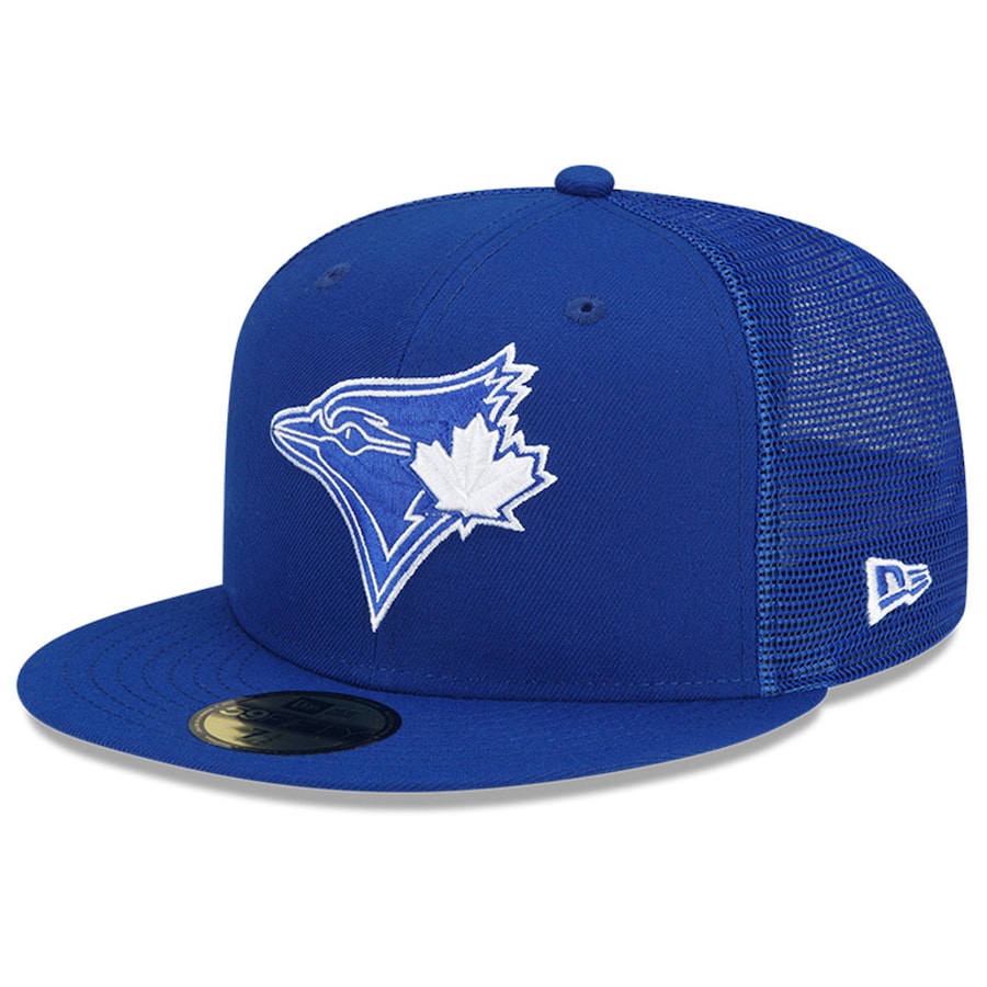 MLB Hat 5950 Trucker Batting Practice 2023 Blue Jays (Blue)