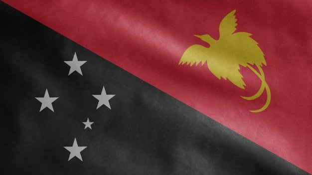 Country Flag 3x5 Papua New Guinea