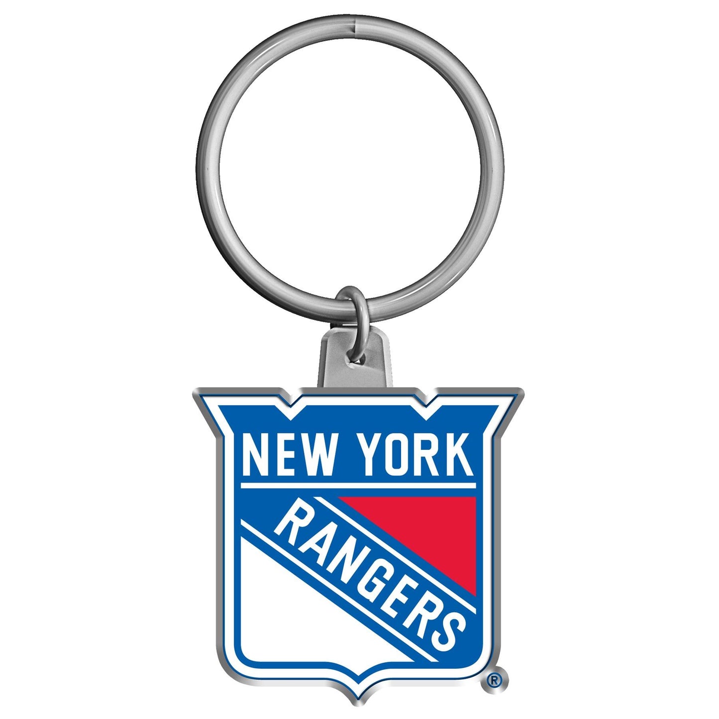 NHL Keychain Logo Rangers