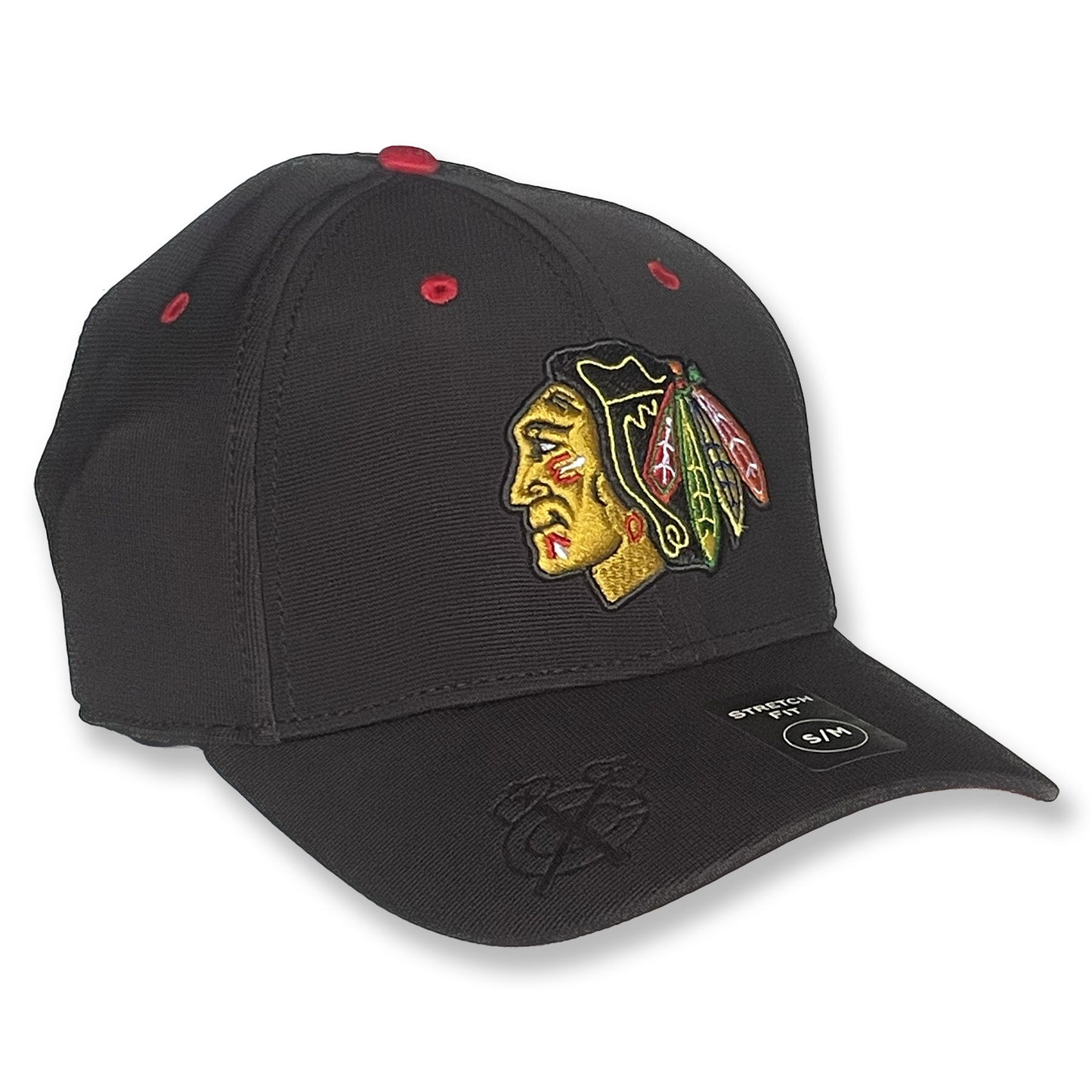 NHL Hat E-Boss Blackhawks (Black)