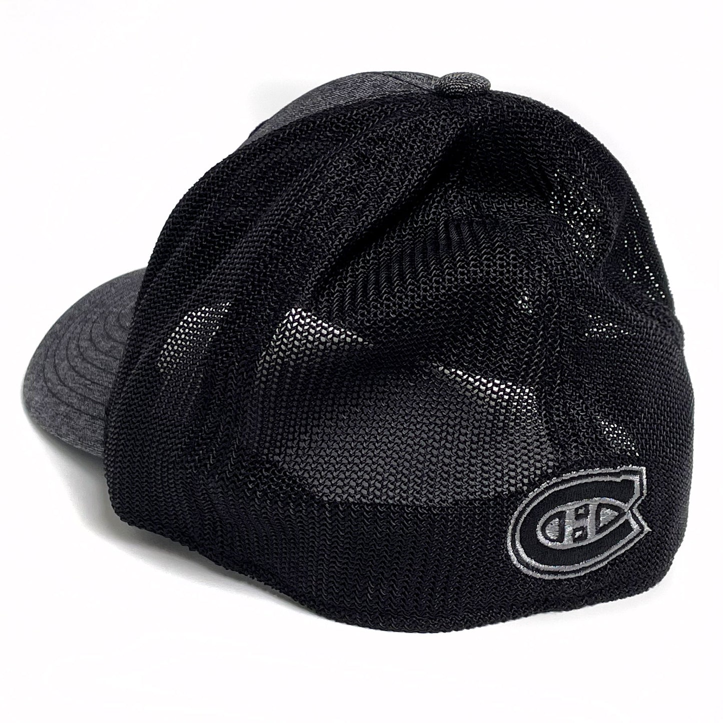 NHL Hat Stretch Fit Poly Heathered Tonal Canadiens