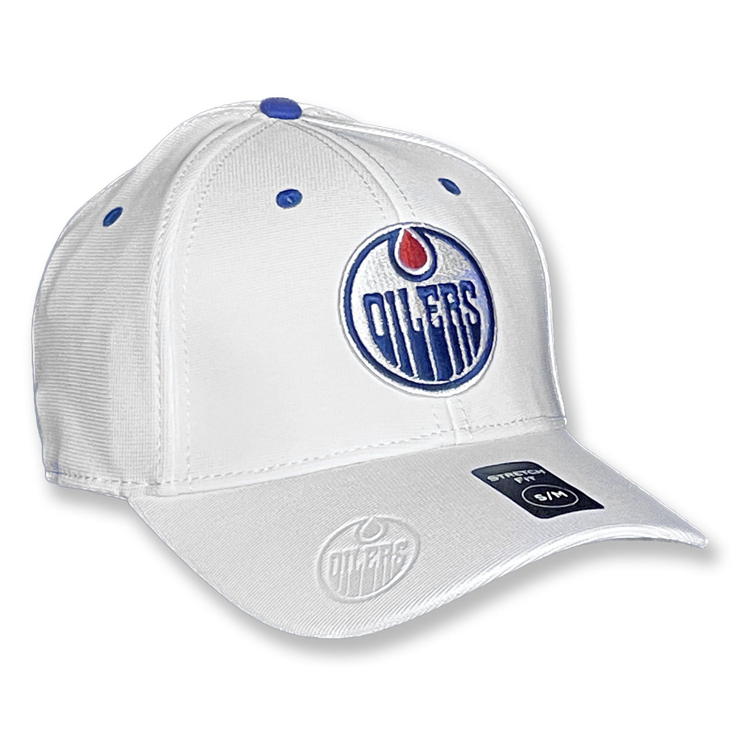 NHL Hat E-Boss Oilers (White)