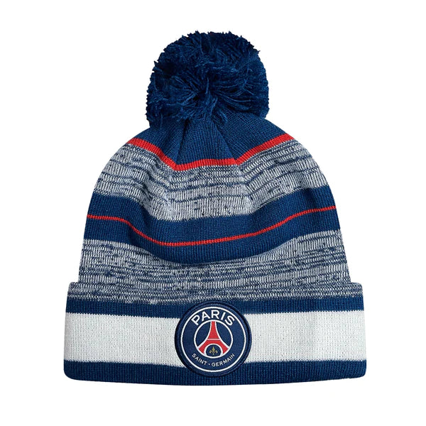 Ligue 1 Knit Hat Long Life Pom PSG