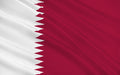 Country Flag 3x5 Qatar