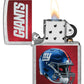 NFL Zippo Lighter Helmet Chrome Giants