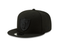 NFL Hat 950 Basic Snapback Tonal Black Raiders