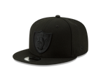 NFL Hat 950 Basic Snapback Tonal Black Raiders