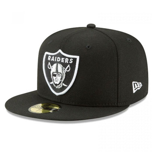 NFL Hat 5950 Basic Black Raiders