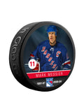 NHL Alumni Player Puck Mark Messier Rangers
