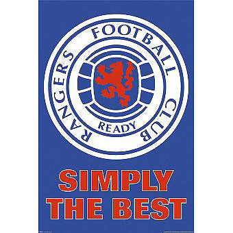 SPFL Poster Crest Rangers FC