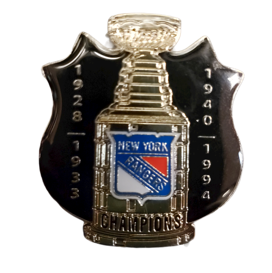 NHL Lapel Pin Stanley Cup Rangers