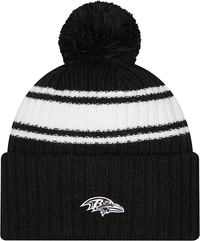 NFL Youth Knit Hat 2022 Sport Black Ravens