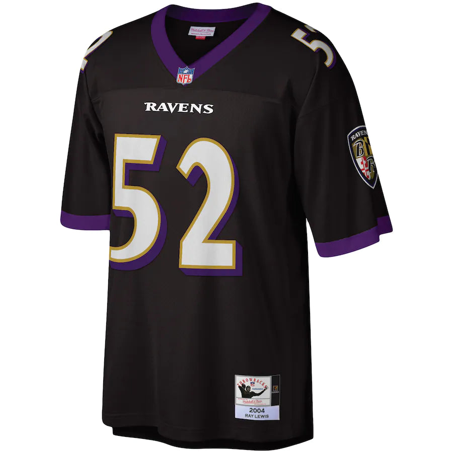NFL Legacy Player Jersey 2004 Ray Lewis Ravens (Black)