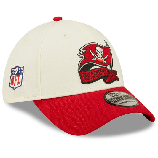NFL Hat 3930 Sideline 2022 Cream Buccaneers
