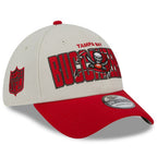 NFL Hat 3930 Draft 2023 Beige Buccaneers