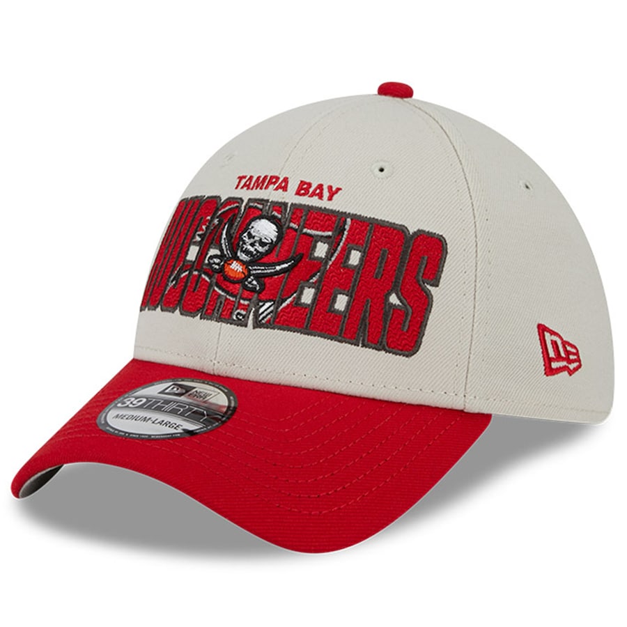 NFL Hat 3930 Draft 2023 Beige Buccaneers