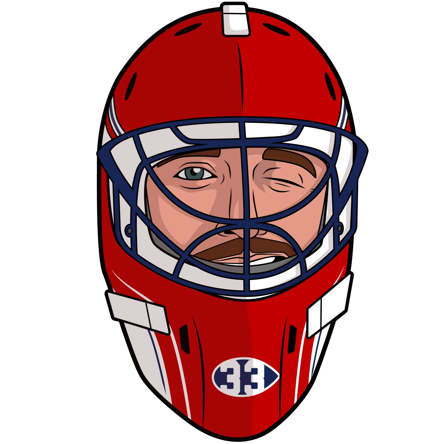 NHLAA Player Socks Patrick Roy (white) Canadiens