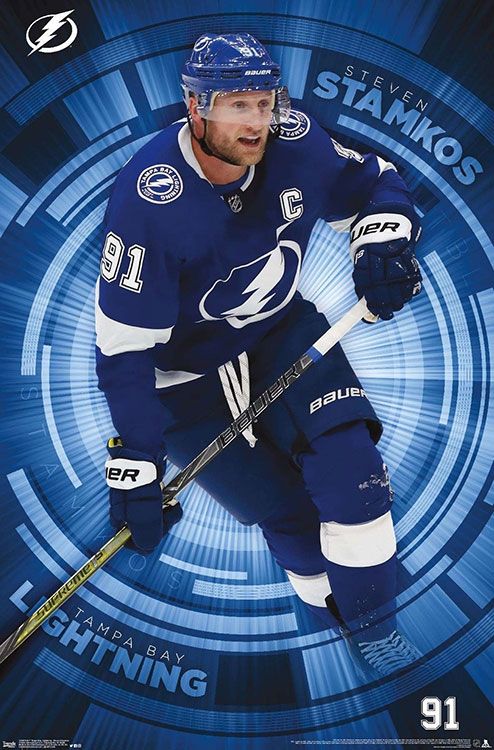NHL Player Wall Poster Steven Stamkos Lightning