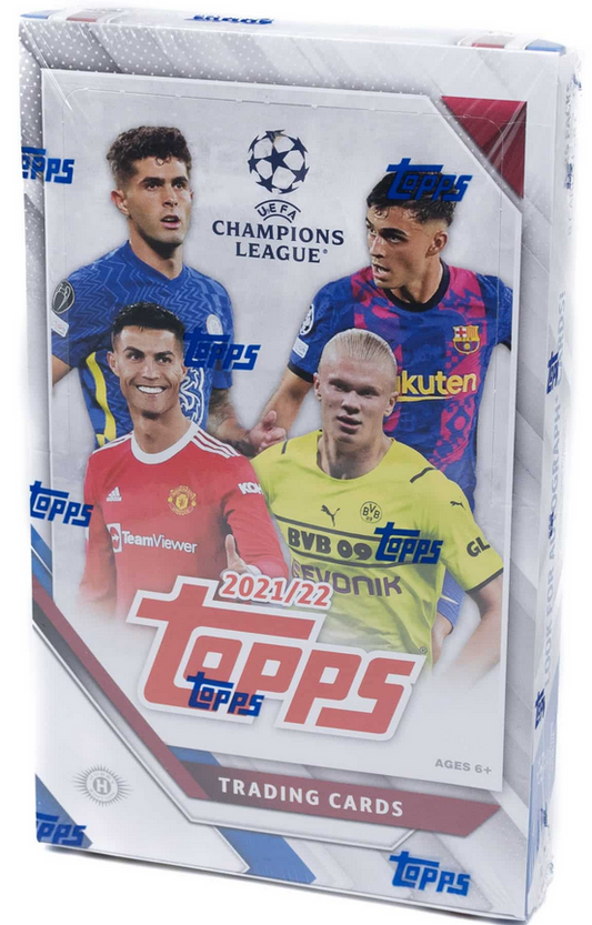Topps Champions League Hobby Box Trading Cards 2021-22 (Whole Box)
