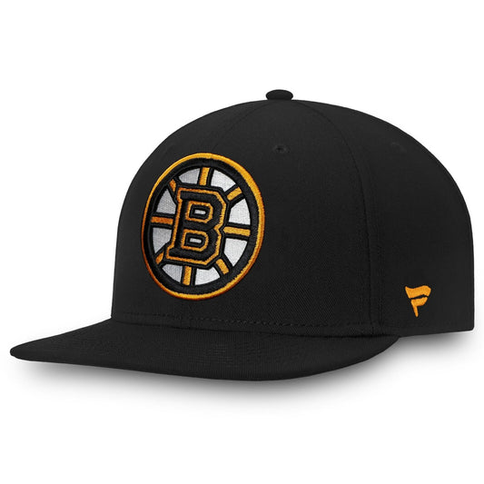 NHL Core Primary Logo Fitted Hat Bruins (Black)