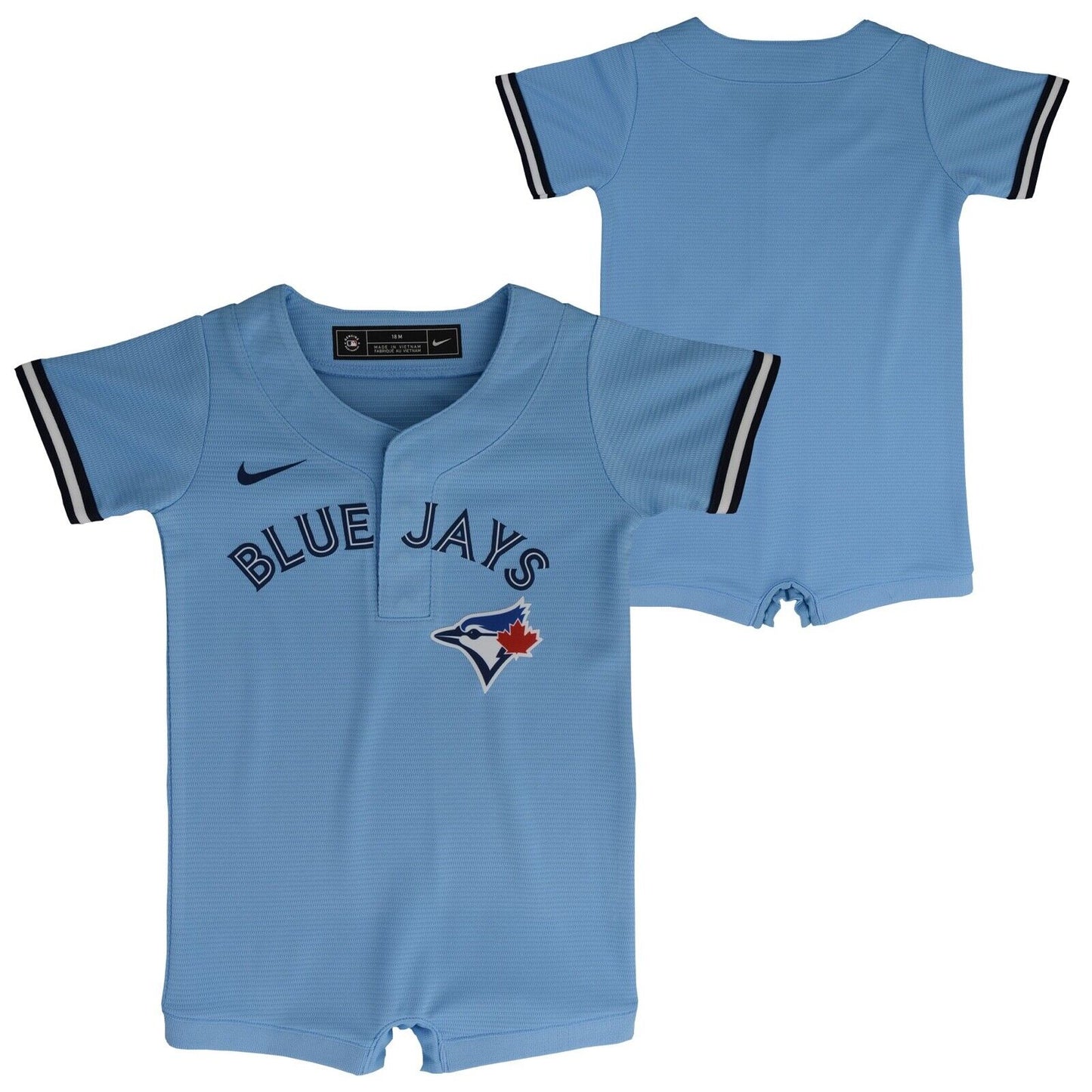 MLB Infant Blank Replica Romper Jersey Alt Powder Blue Jays