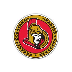 NHL Magnet 8" Round Logo Senators (2007/08 - 2019/20 Logo)