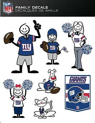 NFL Family Decals Giants