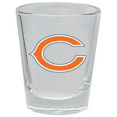 NFL 2oz Shot Glass Clear Bears