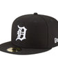 MLB Hat 5950 Basic Black & White Tigers