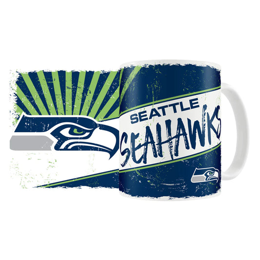 NFL Coffee Mug 15oz Sublimated Seahawks