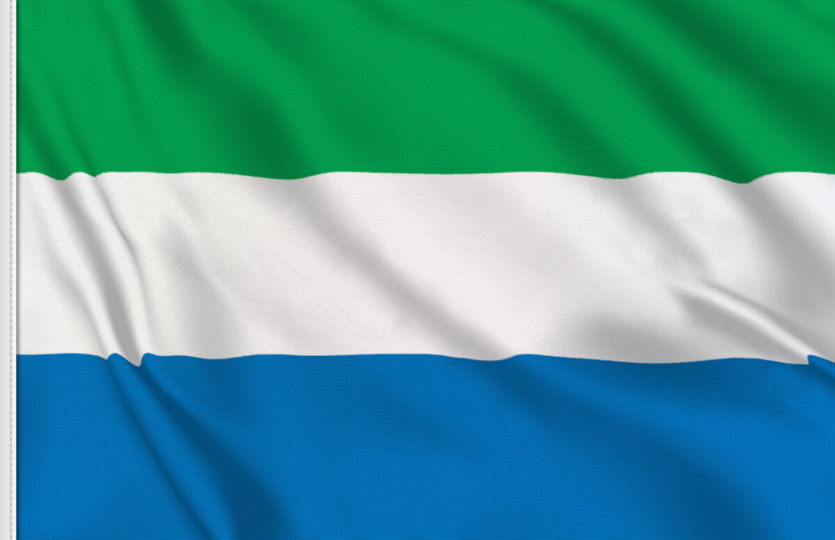 Country Flag 3x5 Sierra Leone