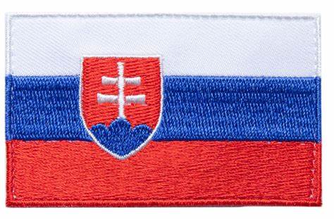 Country Patch Flag Slovakia