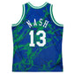 NBA Hardwood Classics Player Team Marble 1998-99 Swingman Jersey Steve Nash Mavericks (Blue)