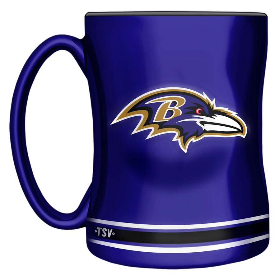 NFL Coffee Mug Sculpted Relief Ravens